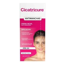 Crema Facial Cicatricure Antimanchas Con Resorcinol 50 g