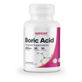 Acido Borico Supositorios Salud Vaginal Balance Ph Eg F40
