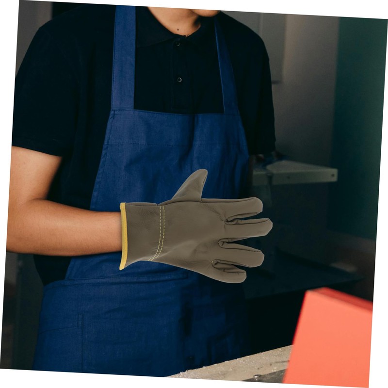 ULTECHNOVO 1 Pair High Heat Resistant Welding Gloves for Electricians