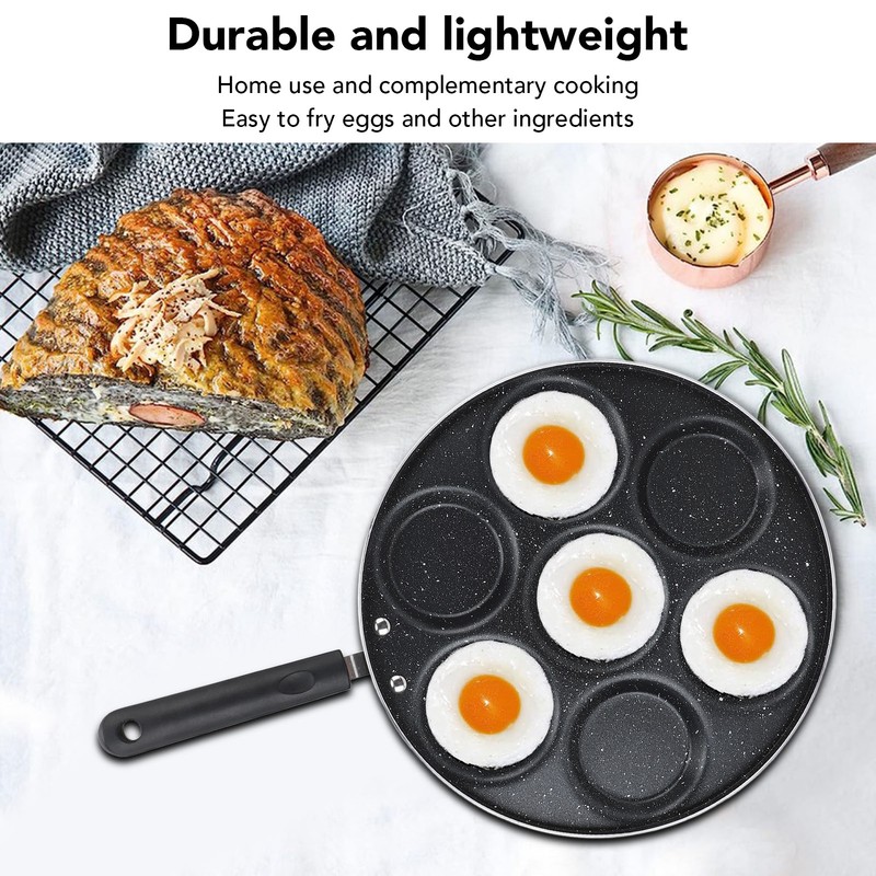 Egg Frying Pan Non Stick Refined Iron Round Fried Cooker