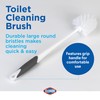 Clorox Toilet Plunger and Bowl Brush Combo with Caddy, 6.75