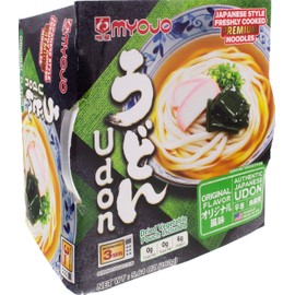 Myojo Bowl Flavored Udon Noodles, Original, 5.6 Ounce (Pack of 6)(Packaging May Vary)