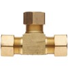 Anderson Metals-50064-05 Brass Tube Fitting, Tee, 5/16" x 5/16" x