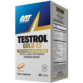 Gat Testrol Gold (60 Tabletas) Precursor Testosterona Sf Tt5 Sabor Sin sabor
