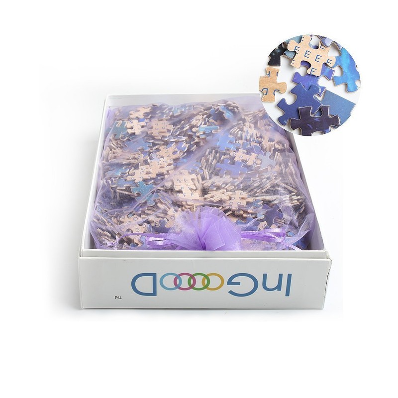 Ingooood Jigsaw Puzzles 1000 Pieces- Imagination Series Fantasy Romantic Star