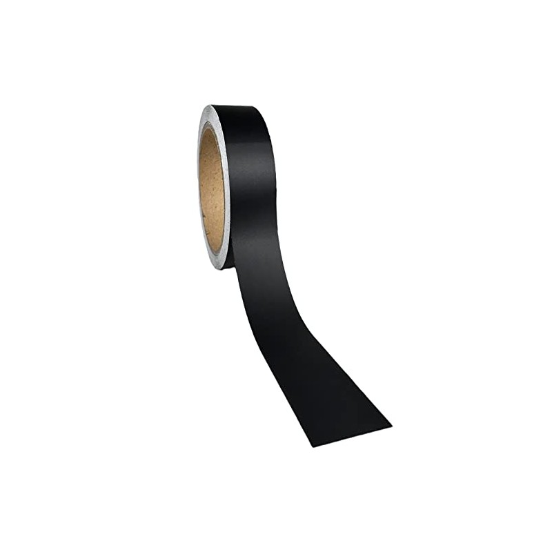 LZLRUN Black Matte Air-Release Adhesive Vinyl Tape Roll - Come