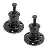 Handrail Holder Handrail Bracket Handrail Support Railing Brackets - Black