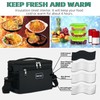 BEIMILY Lunch Box for Men/Women, Small Insulated Lunch Bag, Leak-Proof