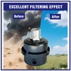 2 Pcs 70243399 Air Intake Filter Silencer 1/2" MPT Compatible