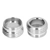 2 Sets Faucet Adapter Straight Thread 15/16in Male 27/32in Female