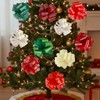 ONTODEX 27PCS Christmas Gift Wrap Bows for Presents, Xmas Pull