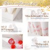 6 Set Wedding Confetti Cone Holder Box Each Includes 30