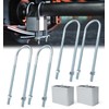 Lupar Universal Leaf Spring Lowering Block Kit, Heavy Duty Steel