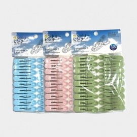 Premium Clothespins 18-Pack 2001-18P Premium Clothespins 2001-18P (Random Color) 4ea