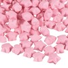 MECCANIXITY 136pcs Pre-made Origami Lucky Stars Paper Wishing Star Pink