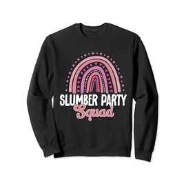 Sleepover Pajama Slumber Party Squad Sweatshirt