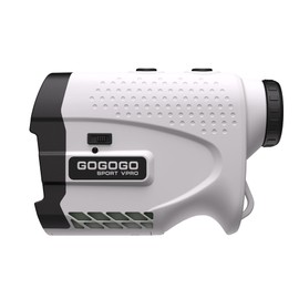 Gogogo Sport Vpro - Telémetro láser para golf y caza, medición de distancia de 1200/650 yardas con barra de bandera de alta precisión, función de bloqueo de vibración, modo de pendiente, escaneo continuo