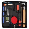 Piano Tuning Kit,YZNlife Professional 16 pcs Piano Tuner Tools Including Tune Hammer Lever Felt, Mutes, Fork,Tuning Wrench,Temperament Strip, Piano Repairing Accessories