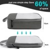 Packing Cubes, ChicVessel 4 Set Compression Packing Cubes Travel Organizer
