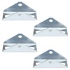 4 PCS Adjustable Angle Solar Panel Tilt Mounting Brackets for