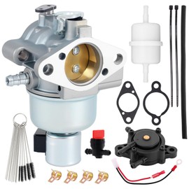 13WV78KS011 Carburetor Kit Compatible with Troy Bilt Bronco 13WX79KT011 13BX60TG766 13AX60KH011 13AV60KG211 12AV60KG011 42'' Riding Lawn Mower with 22Hp Courage SV470 SV530 SV600S SV620 Engine