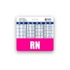 RN Badge Buddy Horizontal w/Height & Weight Conversion Charts (Standard,