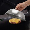 Melting Dome for Griddle - Cheese Melting Steaming Food Cover