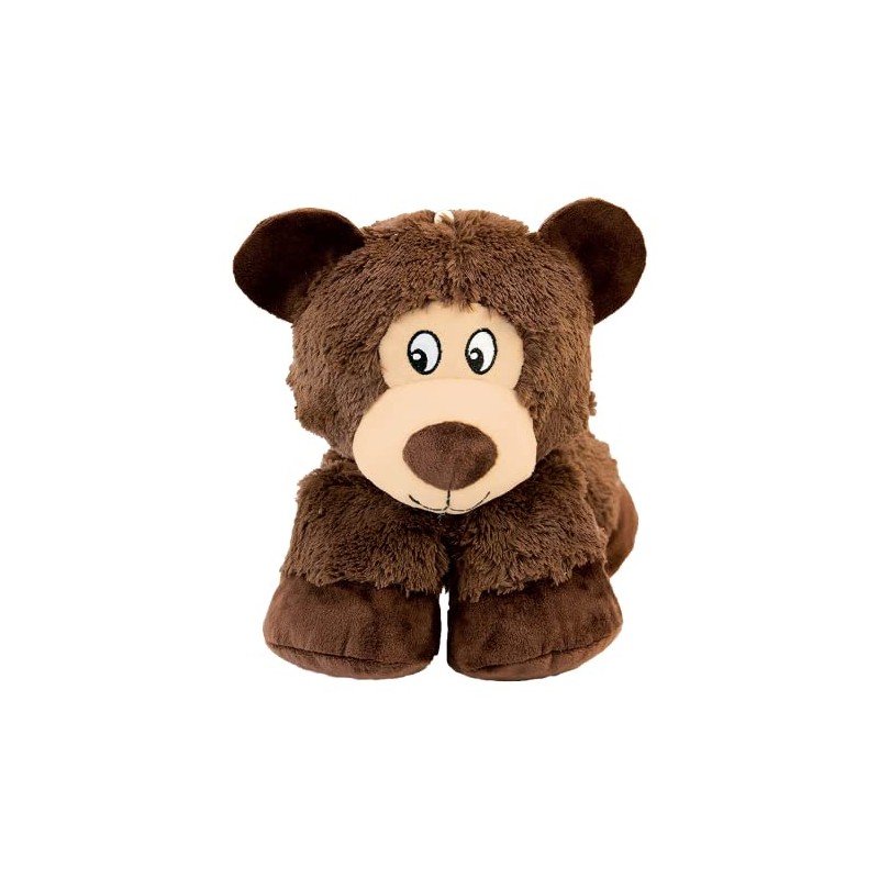 KONG Stretchezz Legz Bear Dog Toy, Large Multicolour