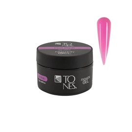 TONES Fashion Gel - Premium, Long-Lasting LED or UV Poly Gel Nail Gel - 7-Free - Quick-Curing Nail Art and Nail Design Overlay or Nail Sculpting - (1.89 Oz, Hot Pink)