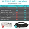 Vive Gait Belt (300lbs) Transfer Belt with Handles - Medical
