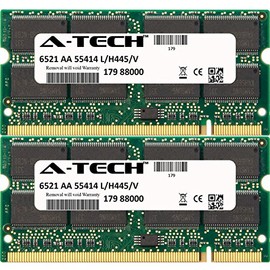 2GB KIT (2 x 1GB) for Dell Inspiron Notebook Series 600M 9100 XPS. SO-DIMM DDR Non-ECC PC3200 400MHz RAM Memory. Genuine A-Tech Brand.