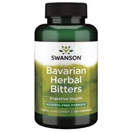 Swanson Bavarian Herbal Bitters 120 Caps