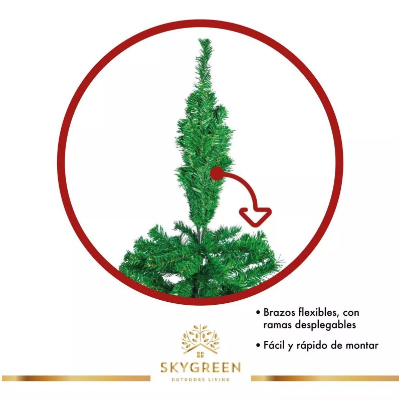 Kingshouse Arbol De Navidad Pino Artificial 1.80m