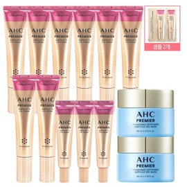 Home Shopping's latest AHC AM Ampoule Core Lifting 40ml 8+12ml 3+2 samples+2 gel masks / 홈쇼핑 최신상 AHC 아이크림 앰플인 코어 리프팅 40ml 8개+12ml 3개+샘플 2개+젤마스크2개