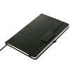 Kesote A5 Cuaderno con Cubierta Dura Libreta Negra con Banda