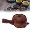 Wooden Tea Pot Traditional Style Durable Tea Kettle Exquisite Whistle