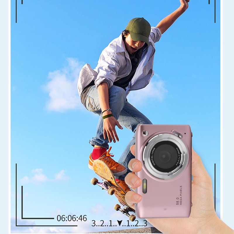 4K Digital Camera, 58MP 16X Zoom Autofocus Vlogging Camera with