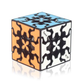 Gear Cube 3x3 with Three-Dimensional Gear Structure, Embedded Tile Design Magic Cube 3x3x3 Puzzles Toys (57mm), Suitable for Brain Development Puzzle Games for Children and Adults