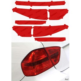 Lamin-x Custom Fit Red Tail Light Covers for Kia Sportage (17-19)