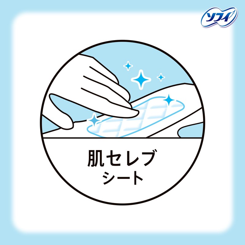 Center-in Compact Slim Fluffy Type for Many Days and Nights,