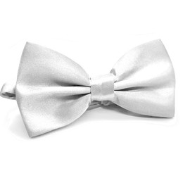 TIutmivo Bow tie for boys, bow tie men, adjustable bow tie, classic men's bow tie for party, carnival, wedding, White