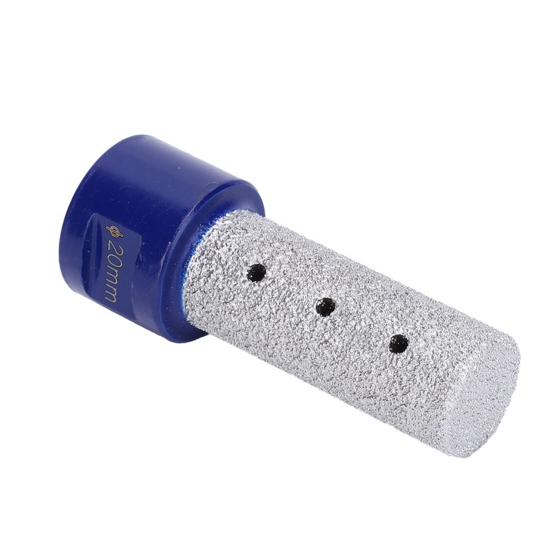 Diamond Dry Bit Thread Milling Cutter Straight Shank Brazed Aperture