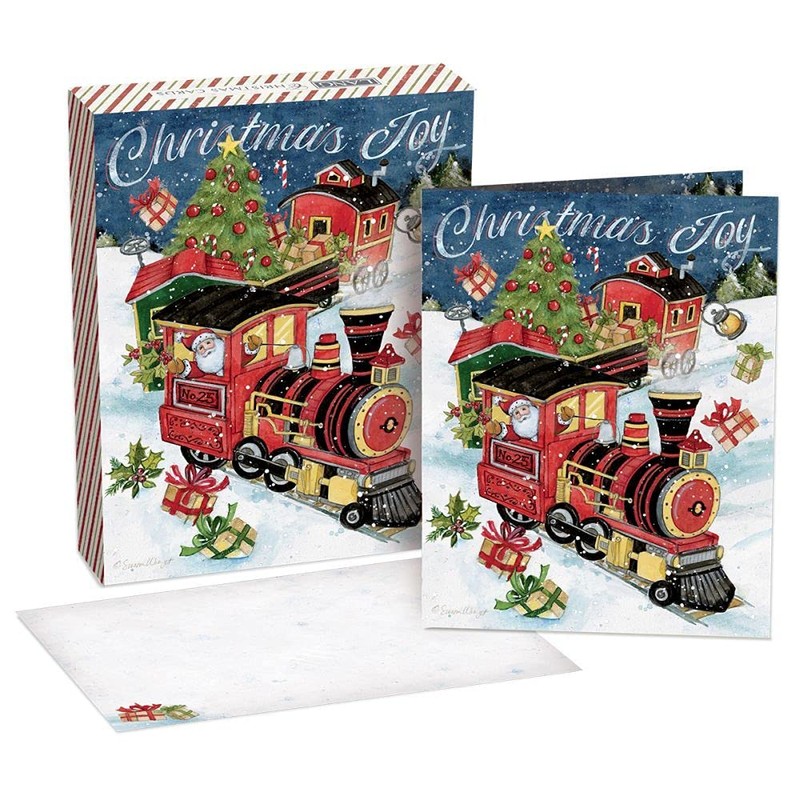 Lang All Aboard Boxed Christmas Cards (1004878)