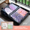 Ziplock Bags for Travel 10Pcs, Plastic Drawstring Bag Waterproof, Cute