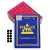 Triangle Billiard Pool Cue Chalk - 1 Gross - 144