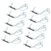 10pcs Stainless Steel Crab Grabber Rustproof Seafood Grabber with Spring