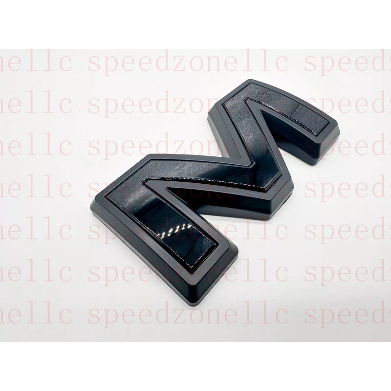 Auto Front Rear Black Emblem Overlay 2019-2024 GMC Sierra 1500