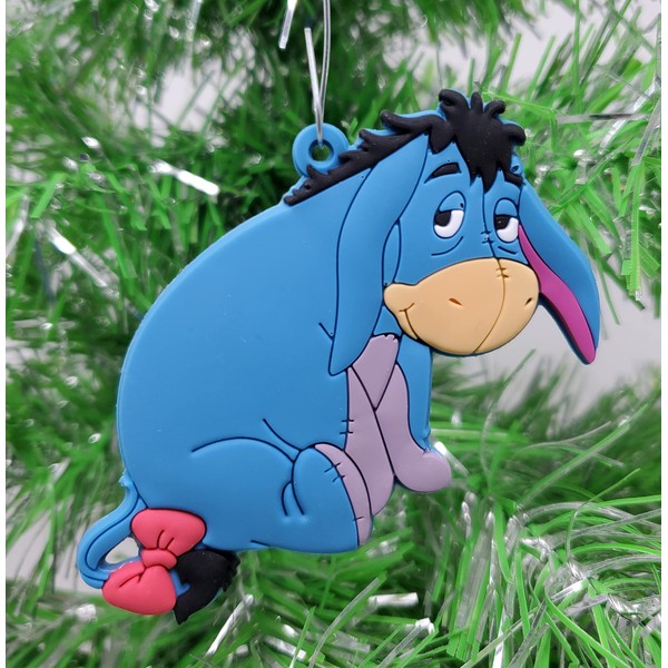 100 Acre Woods Pooh Bear and Friends Eeyore Christmas Ornament