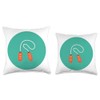 Jump Rope Skip Rope Exercise Work Out Throw Pillow