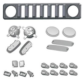 Redcat Racing RER11473 Gen 8 Scout II Accessory Kit for Clear Body, Black